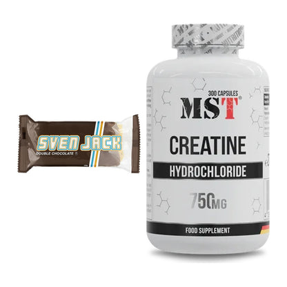 Masseaufbau-Set: Sven Jack (Energycake) 24 x 125g + MST Creatine HCL – alle enthaltenen Artikel