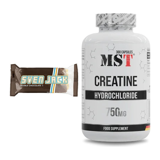 Masseaufbau-Set: Sven Jack (Energycake) 24 x 125g + MST Creatine HCL – alle enthaltenen Artikel