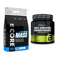 Masseaufbau-Set: FA Nutrition Core Mass + BioTech Creatine – alle enthaltenen Artikel