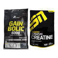 Masseaufbau-Set: Olimp Gain Bolic 6000 + ESN Ultrapure Creatine – alle enthaltenen Artikel