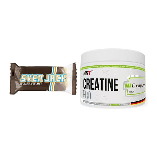 Masseaufbau-Set: Sven Jack (Energycake) 24 + MST Creatin Pro CREAPURE – alle enthaltenen Artikel
