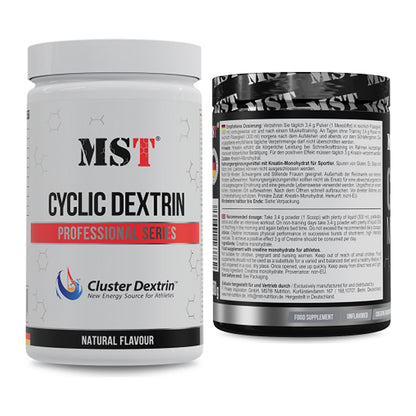 Masseaufbau-Set: MST Cluster Dextrin + MST Creatin Monohydrate – alle enthaltenen Artikel