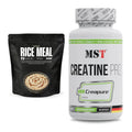 Masseaufbau-Set: Big Zone Instant Rice + MST Creatine Pro CREAPURE – alle enthaltenen Artikel