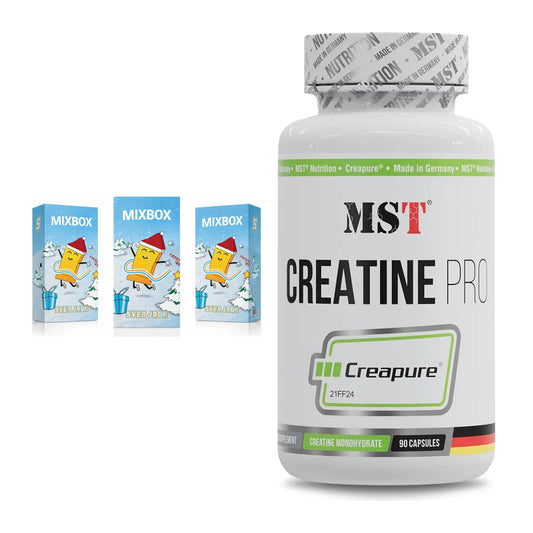 Masseaufbau-Set: Sven Jack MIXBOX 49x65g + MST Creatine Pro CREAPURE – alle enthaltenen Artikel
