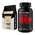 Masseaufbau-Set: INLEAD Instant Rice + Body Attack 100% Pure – alle enthaltenen Artikel