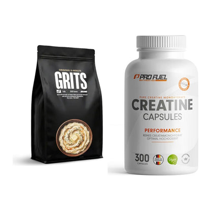 Masseaufbau-Set: Big Zone Grits + ProFuel Creatine – alle enthaltenen Artikel