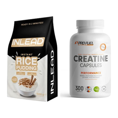 Masseaufbau-Set: INLEAD Instant Rice + ProFuel Creatine – alle enthaltenen Artikel