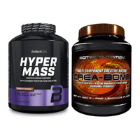 Masseaufbau-Set: BioTech Hyper Mass + Scitec Crea-Bomb