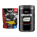 Masseaufbau-Set: Mutant Mass EXTREME 2500 + Sinob Creatin CREAPURE – alle enthaltenen Artikel