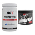 Masseaufbau-Set: MST Cluster Dextrin + Big Zone Creatin – alle enthaltenen Artikel