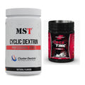 Masseaufbau-Set: MST Cluster Dextrin + CREASWISS Creatine 600 Mesh – alle enthaltenen Artikel