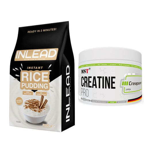 Masseaufbau-Set: INLEAD Instant Rice + MST Creatin Pro CREAPURE – alle enthaltenen Artikel