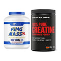 Masseaufbau-Set: Ronie Coleman RCSS King + Body Attack 100% Pure – alle enthaltenen Artikel