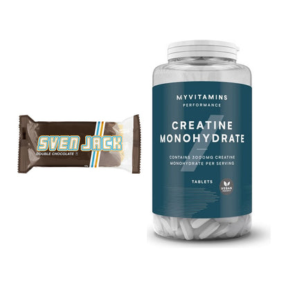 Masseaufbau-Set: Sven Jack (Energycake) + MyProtein MyVitamins – alle enthaltenen Artikel