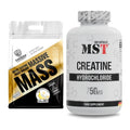 Masseaufbau-Set: Swedish Supplements Massive Mass + MST Creatine HCL – alle enthaltenen Artikel