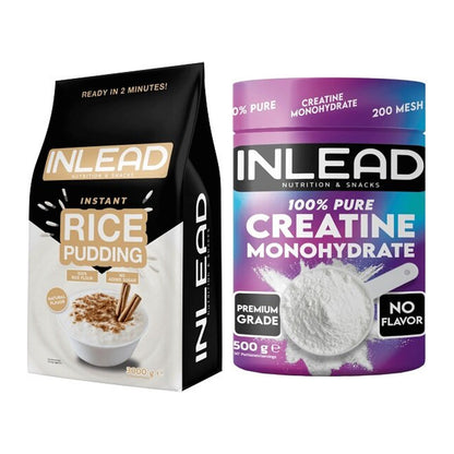 Masseaufbau-Set: INLEAD Instant Rice + INLEAD Creatine – alle enthaltenen Artikel