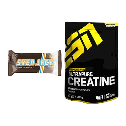 Masseaufbau-Set: Sven Jack (Energycake) + ESN Ultrapure Creatine – alle enthaltenen Artikel