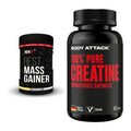 Masseaufbau-Set: MST Best Mass Gainer + Body Attack 100% Pure Creatine – alle enthaltenen Artikel