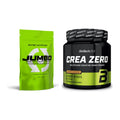 Masseaufbau-Set: Scitec Jumbo + BioTech Crea Zero – alle enthaltenen Artikel