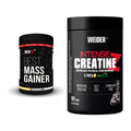 Masseaufbau-Set: MST Best Mass Gainer + Weider Intense Pure Creatine – alle enthaltenen Artikel