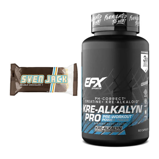 Masseaufbau-Set: Sven Jack (Energycake) + EFX Kre-Alkalyn PRO – alle enthaltenen Artikel
