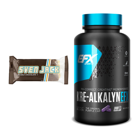 Masseaufbau-Set: Sven Jack (Energycake) + EFX Kre-Alkalyn – alle enthaltenen Artikel