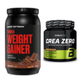Masseaufbau-Set: Body Attack Power Weight Gainer + BioTech Crea Zero – alle enthaltenen Artikel
