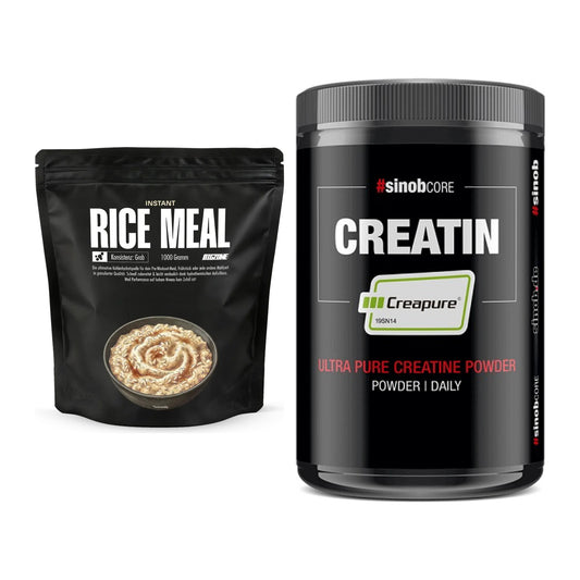 Masseaufbau-Set: Big Zone Instant Rice + Sinob Creatin CREAPURE – alle enthaltenen Artikel