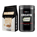 Masseaufbau-Set: INLEAD Instant Rice Pudding + Sinob Creatin CREAPURE – alle enthaltenen Artikel