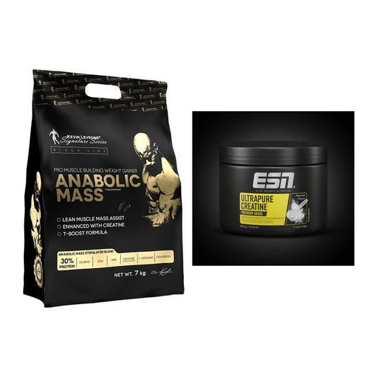 Masseaufbau-Set: Kevin Levrone Anabolic + ESN Ultrapure Creatine – alle enthaltenen Artikel
