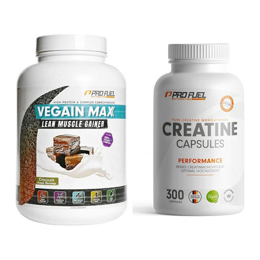 Masseaufbau-Set: ProFuel VEGAIN MAX Gainer + ProFuel Creatine – alle enthaltenen Artikel