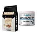 Masseaufbau-Set: INLEAD Instant Rice Pudding + NNT Creatin 1000 mg – alle enthaltenen Artikel