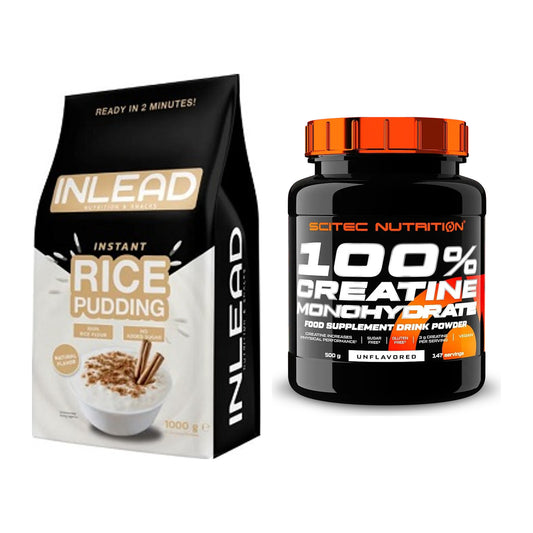 Masseaufbau-Set: INLEAD Instant Rice + Scitec Creatine – alle enthaltenen Artikel