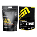 Masseaufbau-Set: Dedicated Lean Mass + ESN Ultrapure Creatine – alle enthaltenen Artikel