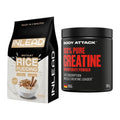 Masseaufbau-Set: INLEAD Instant Rice + Body Attack 100% Pure – alle enthaltenen Artikel