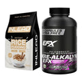 Masseaufbau-Set: INLEAD Instant Rice Pudding + EFX Kre-Alkalyn 3000 – alle enthaltenen Artikel