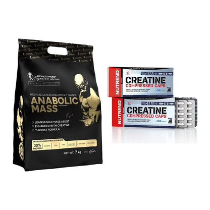 Masseaufbau-Set: Kevin Levrone Anabolic + Nutrend Creatine – alle enthaltenen Artikel