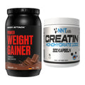 Masseaufbau-Set: Body Attack Power Weight Gainer + NNT Creatin 1000 mg – alle enthaltenen Artikel