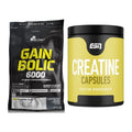 Masseaufbau-Set: Olimp Gain Bolic 6000 + ESN Ultrapure Creatine – alle enthaltenen Artikel
