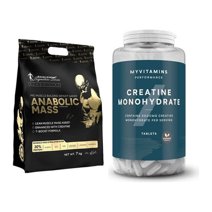 Masseaufbau-Set: Kevin Levrone Anabolic + MyProtein MyVitamins – alle enthaltenen Artikel