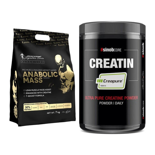 Masseaufbau-Set: Kevin Levrone Anabolic + Sinob Creatin CREAPURE – alle enthaltenen Artikel