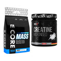 Masseaufbau-Set: FA Nutrition Core Mass + MST Creatin Monohydrate – alle enthaltenen Artikel