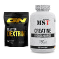 Masseaufbau-Set: GN Cluster Dextrin + MST Creatine HCL – alle enthaltenen Artikel