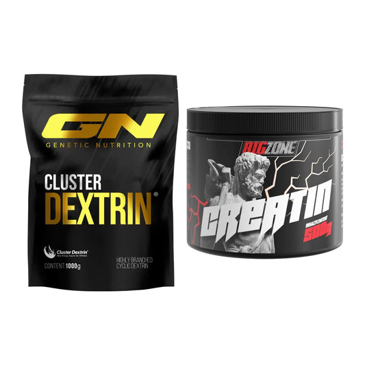 Masseaufbau-Set: GN Cluster Dextrin + Big Zone Creatin – alle enthaltenen Artikel