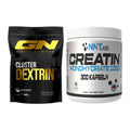 Masseaufbau-Set: GN Cluster Dextrin + NNT Creatin 1000 mg – alle enthaltenen Artikel