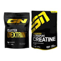 Masseaufbau-Set: GN Cluster Dextrin + ESN Ultrapure Creatine – alle enthaltenen Artikel