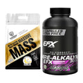 Masseaufbau-Set: Swedish Supplements + EFX Kre-Alkalyn 3000 – alle enthaltenen Artikel