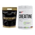 Masseaufbau-Set: Peak Glucofast + MST Creatin Pro CREAPURE – alle enthaltenen Artikel