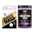 Masseaufbau-Set: Swedish Supplements + Weider Micronized – alle enthaltenen Artikel