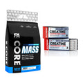 Masseaufbau-Set: FA Nutrition Core Mass + Nutrend Creatine – alle enthaltenen Artikel